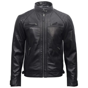 Fashion Designs Boys Classic <b>Jacket</b> Leather <b>Jacket</b> for Men <b>Slim</b> <b>Fit</b> Leather <b>jacket</b> for men - Product Image 1