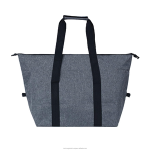 Custom Logo <b>Insulated</b> Tote Cooler <b>Bags</b> Double Layer Thermal Cooler <b>Bags</b> <b>Small</b> Size Takeaway <b>Lunch</b> <b>Bags</b> for <b>Adults</b>, Kids - Product Image 3