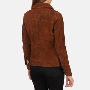 Veste en cuir pour femme de haute qualité, design attrayant, best-seller, manches longues pour l'hiver, respirante, service OEM, personnalisable - Product Image 5