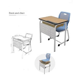 Conjunto de escritorio y silla para estudiantes para el estudio escolar - Product Image 2