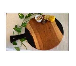 Tabla de Cortar de Resina Epoxi y Madera para Restaurante, Tabla de Cortar Pan para Cocina y Hogar - Product Image 6