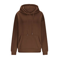 Sudadera con Capucha Oversize de Hombros Caídos, Holgada, para Invierno, con Logo Personalizado, para Mujer, OEM