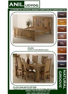 Elegant Durable Modern Foldable Solid Wooden King Size <b>Bed</b> and Coffee <b>Table</b> Home Furniture <b>for</b> Bedroom Decor ANIL UDYOG - Product Image 3