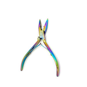new Quality stainless steel Customizable MicroBead Opener Closer Hair Extension Pliers Gold Stainless Steel Hair Extension Tools - Product Image 5