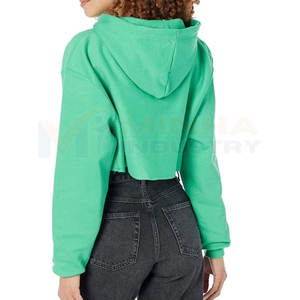 Sudaderas Cortas de Mujer, Nuevo Estilo Popular, Sudaderas Cortas Personalizadas, Sudaderas Cortas de la Mejor Calidad Hechas en Pakistán - Product Image 2