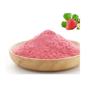 Poudre de fraises lyophilisées (FD) de qualité alimentaire, goût sucré, durée de conservation de 2 ans, 0 % d'humidité, aliment sain, sur mesure/en vrac - Product Image 1