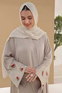 Hot Selling Colorful Loose <b>Dresses</b> Elegant Breathable Lantern Sleeve Classical <b>Dress</b> Plus-size Muslim Dubai Women's Clothing - Product Image 3