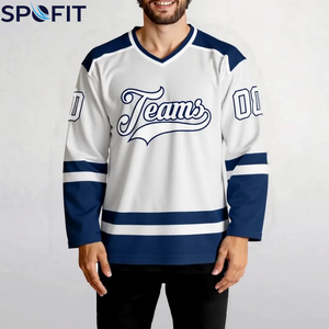 Maillot de hockey sur glace professionnel personnalisé 2026 – Tissu respirant, toutes tailles, personnalisation complète disponible, nom et numéro personnalisés - Product Image 5