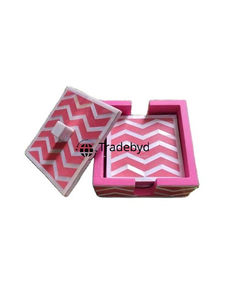 ที่รองแก้วลายฝังกระดูกสุดหรู ของตกแต่งโต๊ะระดับพรีเมียม Tradebyd - Product Image 3