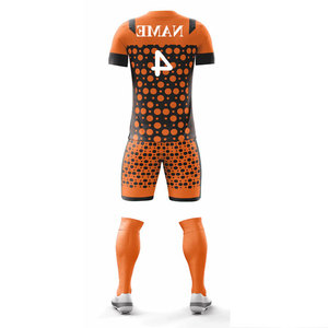 Fabricant de maillots de football américain personnalisés, respirants et anti-transpiration, uniforme d'équipe unisexe pour adultes à manches courtes - Product Image 5