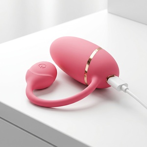 Vibrador <span class=keywords><strong>Nunu</strong></span> de 10 Velocidades, Impermeable, de Silicona, Recargable por USB, Ecológico, Juguete Sexual para Mujeres y Parejas con Retraso en la Eyaculación - Product Image 5