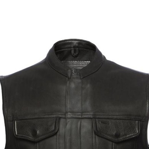 Chaleco de Cuero Genuino de Diseño Moderno 2026, Chaleco de Invierno sin Mangas de Alta Calidad para Hombre - Product Image 3