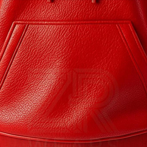 Premium <b>Red</b> Leather Hoodie Luxury Streetwear Pullover Genuine Style Unisex Fashion <b>Jacket</b> Windproof Hip Hop Pullover Sweatshirt - Product Image 4