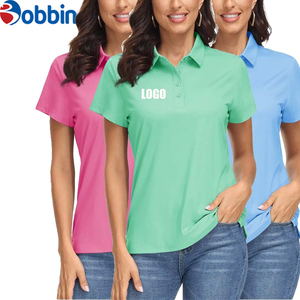 Camiseta Polo de Golf para Mujer de Marca Privada, Cómoda, Fabricantes de Ropa Personalizada, Camisetas Polo para Mujer de Secado Rápido para Verano - Product Image 1