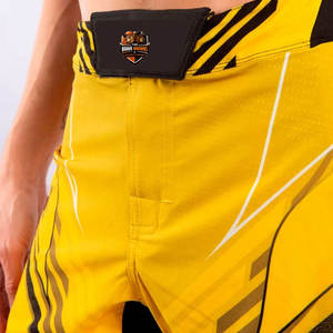 Shorts de combat de kickboxing durables, séchage rapide, légers, respirants, en polyester/coton, pour entraînement MMA, personnalisables, vente en gros - Product Image 5