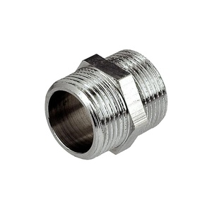 Good Quality Forged Technics Hexagon Brass Male Nipple for Pipe Fittings - Product Image 1