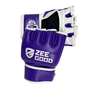 Comfortable UFC MMA <b>Half</b>-Finger PU Leather Shooter Gloves New Design Breathable for Training in Martial Arts MMA Sparring Gloves - Product Image 3