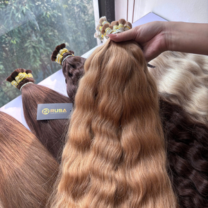 Extensiones de Cabello Ondulado Vietnamita al por Mayor, Textura y Longitud de Cabello Personalizadas, de 10 a 34 Pulgadas, Alta Calidad de Fábrica - Product Image 2
