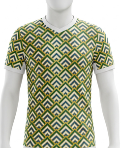 Camiseta de Fútbol Sublimada de Súper Calidad, Transpirable, con Cuello de Punto Plano y Brazalete, 100% Poliéster Micro Interlock, 160 Gsm - Product Image 6