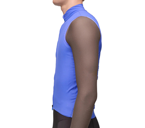 Vêtements de cyclisme sur route pour femmes personnalisés Sprint Sports, gilet respirant, léger, imperméable et coupe-vent sans manches - Product Image 3