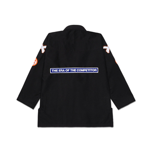 Kimono de Jiu Jitsu Brasileño Shoyorol Negro de Primera Calidad con Logotipo Personalizado, Uniforme de BJJ, Nuevo Modelo, 440 GSM, 100% - Product Image 2