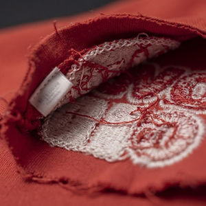 Camiseta Roja Extra Grande para Hombre, Manga Corta, Cuello Redondo, Informal, de Algodón, Transpirable - Product Image 4