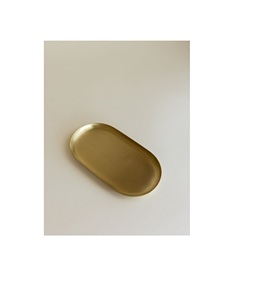 Premium Quality Brass <b>Serving</b> Tray For Tea <b>Set</b> Display Dining Table Decoration And Luxury Hospitality <b>Serving</b> Solution - Product Image 1