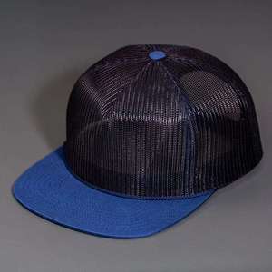 Unisex Hip Hop Mesh Trucker <b>Snapback</b> <b>Cap</b> High Quality Breathable Solid Color Flat Brim Outdoor Street Style Casual Summer Hat - Product Image 6
