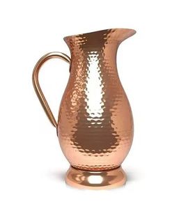 Custom Glow Trendy Copper Jug Modern Thermal Pitcher EcoFusion Copper Jug Premium Coated <b>Drinkware</b> - Product Image 3