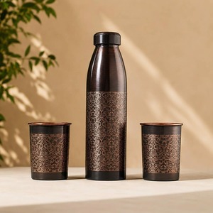 Practical Copper Water <b>Bottle</b> Suitable for Daily Office School College Travel Gym and Outdoor Lifestyle Activities - Product Image 6
