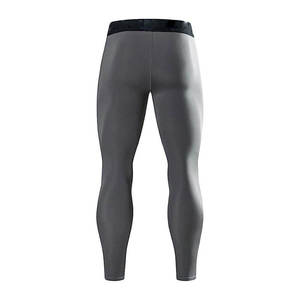 Nouveau design Legging homme coupe ajustée Collant de compression athlétique Léger Respirant Polyester/Coton pour l'entraînement cardio et la gym - Product Image 3