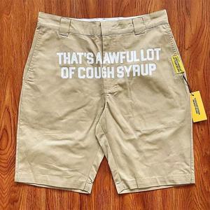 Pantalones Cortos de Jean de Algodón Personalizados para Hombre, Transpirables, con Estampado Gráfico 'Awful Lot of Cough Syrup', para Ropa Urbana - Product Image 5