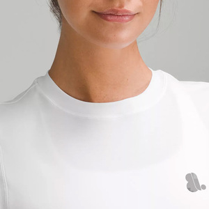 Camiseta Deportiva de Tirantes para Mujer, Ajustada, Transpirable, de Secado Rápido, Ecológica, de Spandex y Algodón, Informal - Product Image 5