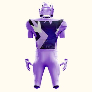 Pak Supplier Original <b>Design</b> Training Style American Football Jerseys Team Name 100% Polyester Quick Dry Breathable Adult OEM - Product Image 5