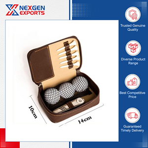 Bolsa de Transporte Multifuncional de Cuero PU para Pelotas de Golf y Herramientas, Estilo Casual, 100% Compromiso de Calidad, del Principal Proveedor de la India - Product Image 3