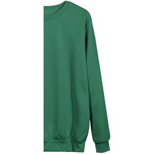 เสื้อสเวตเชิ้ตผู้หญิงแบบสั่งทำพิเศษ ผ้าฟลีซโพลีเอสเตอร์/คอตตอน 340 กรัม ระบายอากาศได้ดี กันลม เป็นมิตรต่อสิ่งแวดล้อม คอกลม แขนยาว สำหรับฤดูหนาว - Product Image 5