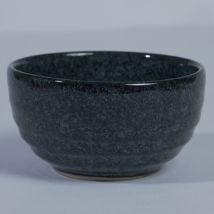 New Arrival Blue Glazed Ceramic Small Bowl 11x6cm Japanese Style for Rice Soup Dessert Restaurant Use - Product Image 1