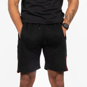 Nouvel ensemble d'été pour homme, respirant, décontracté, uni, grande taille, deux pièces, écologique, tendance, t-shirt et short 100% coton OEM - Product Image 6