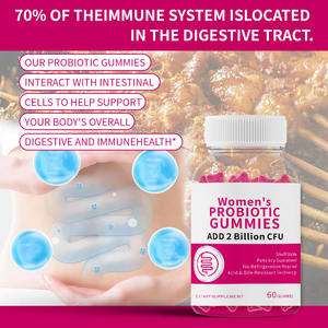 OEM probiotici gommosi per le donne più vendute estratto probiotico femminile Gummies integratori - Product Image 4
