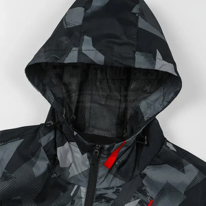 Ensemble de survêtement d'hiver personnalisé pour homme avec capuche - 100% coton uni, séchage rapide, respirant, léger, design 2-en-1, haute qualité - Product Image 6