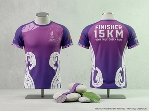 เสื้อวิ่งเทรลแบบกำหนดเอง น้ำหนักเบา ระบายอากาศได้ดี ซับเหงื่อ แห้งไว เหมาะสำหรับทุกเพศ แขนสั้น ผลิตจากโพลีเอสเตอร์ สำหรับเล่นกีฬา - Product Image 2