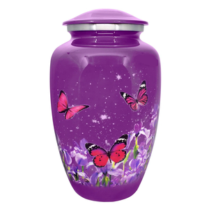 Urnas de Metal Hechas a Mano por Diseñadores para Cremación, Artículos Funerarios Premium con Estilo Decorativo y Elegante a Precios Económicos - Product Image 1