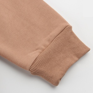Wholesale Plus Size Cotton Blended Fleece Casual Front Logo <b>Hoodies</b> Pocket Breathable Quick Dry Solid Pattern Sweatshirts Men - Product Image 5