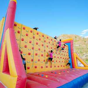 Muro de Escalada Inflable al por Mayor para Team Building, PVC, Viet Nam Thuy Linh, Envío Seguro en 5-10 Días, Fácil de Transportar, Para Todas las Estaciones, Directo de Fábrica - Product Image 1