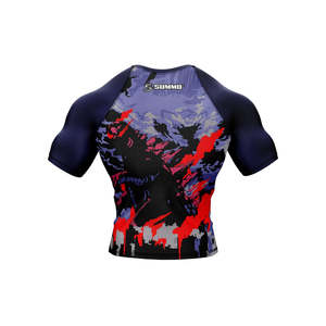 Best Quality Wholesale Customized <b>Long</b> <b>Sleeve</b> Rush Guard Stretch Fitness Quick Dry Swim Wear Rash Guard For Online sale - Product Image 4