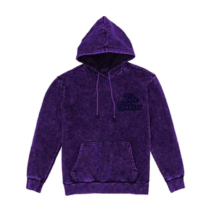 TRENDION APPARELS Sweat à capuche streetwear délavé à l'acide 100% coton molletonné unisexe coupe oversize avec logo personnalisé marque privée vente en gros - Product Image 5