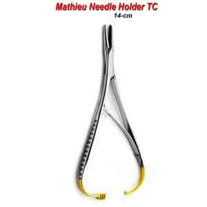 Instrumentos Quirúrgicos Dentales Premium, Portaagujas Ortodoncico Mathieu, Hemostato TC, Instrumentos Quirúrgicos Dentales Más Vendidos - Product Image 3