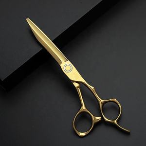 กรรไกรตัดผมสแตนเลส AE-170 440c สำหรับคนถนัดขวา 32 ฟัน ชุดกรรไกรตัดผมสำหรับร้านเสริมสวย ระดับมืออาชีพ ANAAIF - Product Image 2