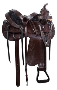 Silla de Montar Occidental de Cuero Premium Hecha a Mano para Caballos, Equipo de Equitación para Ranchos y Senderos, Fabricante, Exportador y Proveedor - Product Image 1