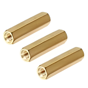 Premium Brass Threaded <b>Spacer</b> Pillar for PCB Mounting and Electronic Hardware - Product Image 1